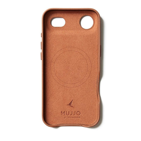 Mujjo iPhone Air Leather Case - MagSafe Compatible - Tan