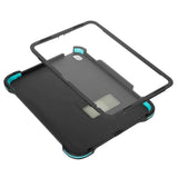 iPad 11" (2025) / iPad 10.9" (2024 / 2022) Targus Tough Case w. Protective Film and Kickstand - Black / Light Blue