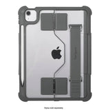 iPad Air 11" (2025 / 2024) / iPad Air (2022 / 2020) / iPad Pro 11" (2022 / 2021 / 2020 / 2018) Targus Tough Case w. Kickstand and Protective Film - Grey / Transparent