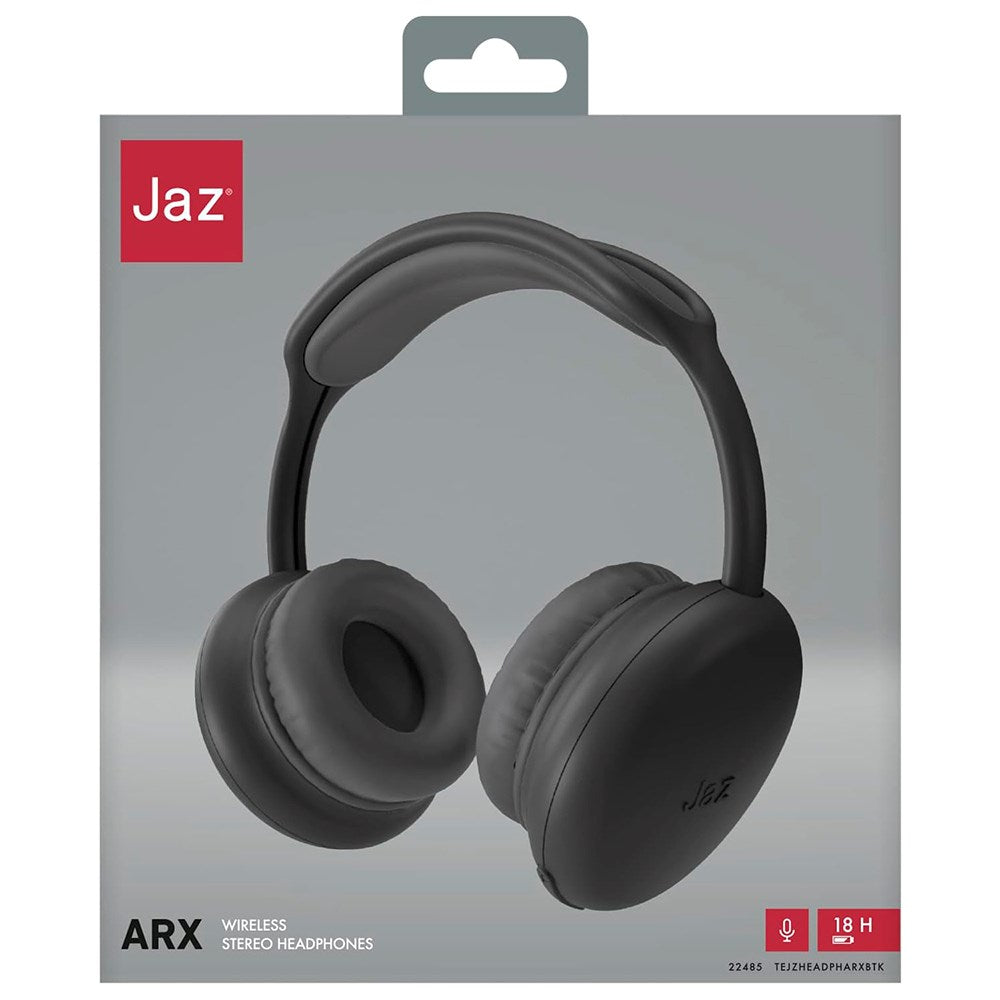 Jaz Arx Wireless Bluetooth On-Ear Headphones - Black