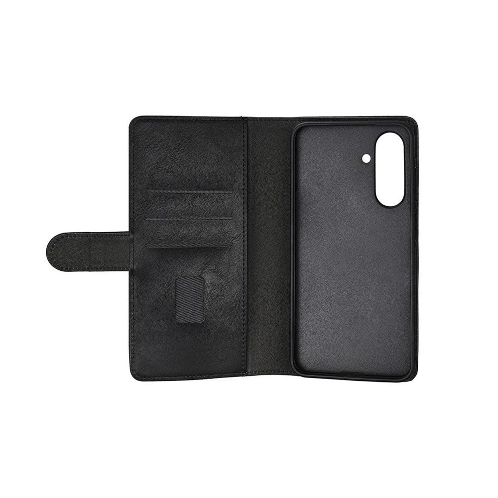 Samsung Galaxy A26 (5G) GEAR 2-in-1 Wallet Recycled Faux Leather Flip Case with Wallet - Black