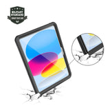 iPad 10.9" (2022) 4Smarts Active Pro Rugged Case Stark (Waterproof Case) - Black