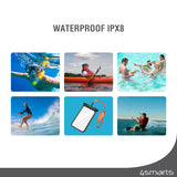 4smarts Universal Smartphone Waterproof Active Pro Stark Case - Black / Transparent (Maks. phone: 120 x 225 x 20 mm) (DEMO)