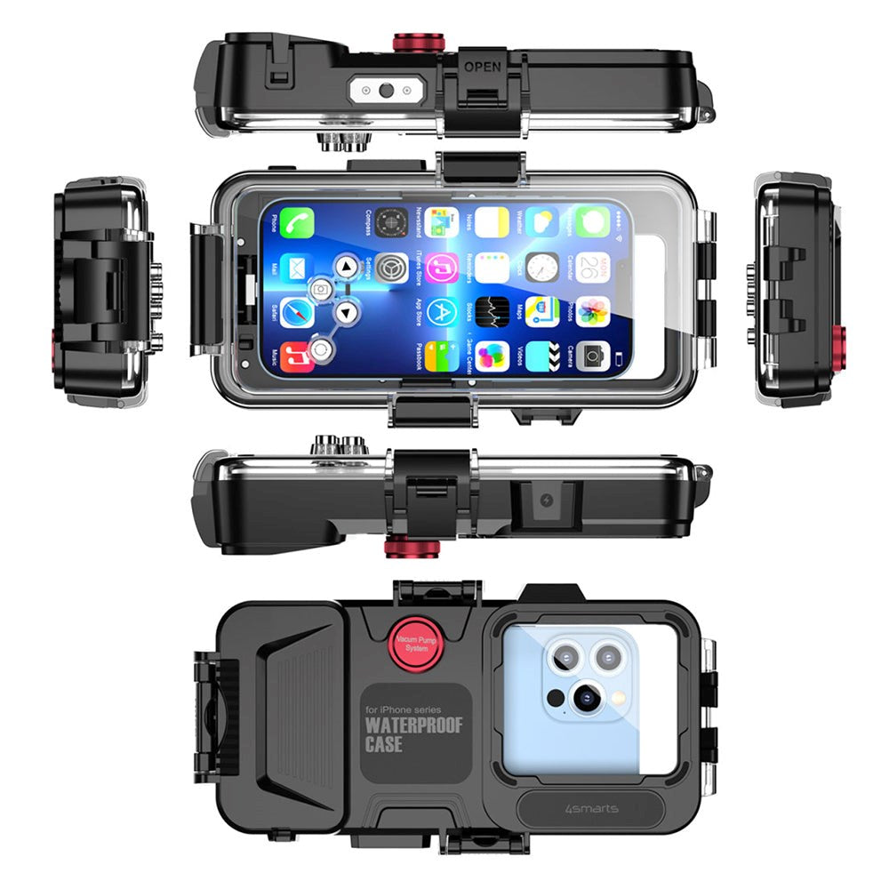 4smarts Active Pro Stark Waterproof Case for iPhone - Black