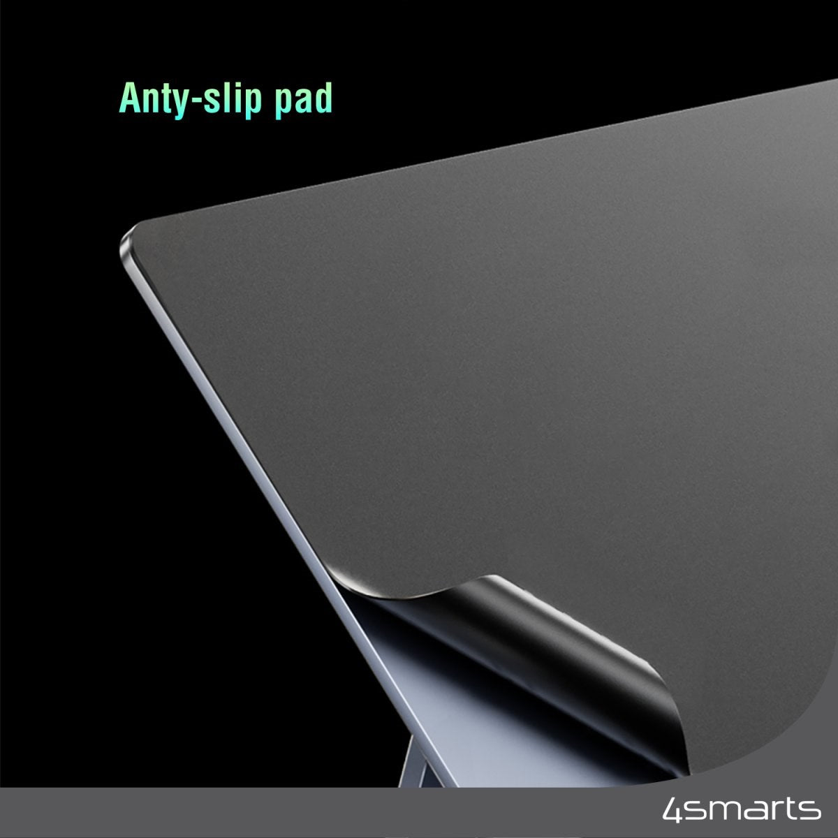 4smarts Magnetic Aluminum Stand for iPad 10.9" (2022) - Space Grey