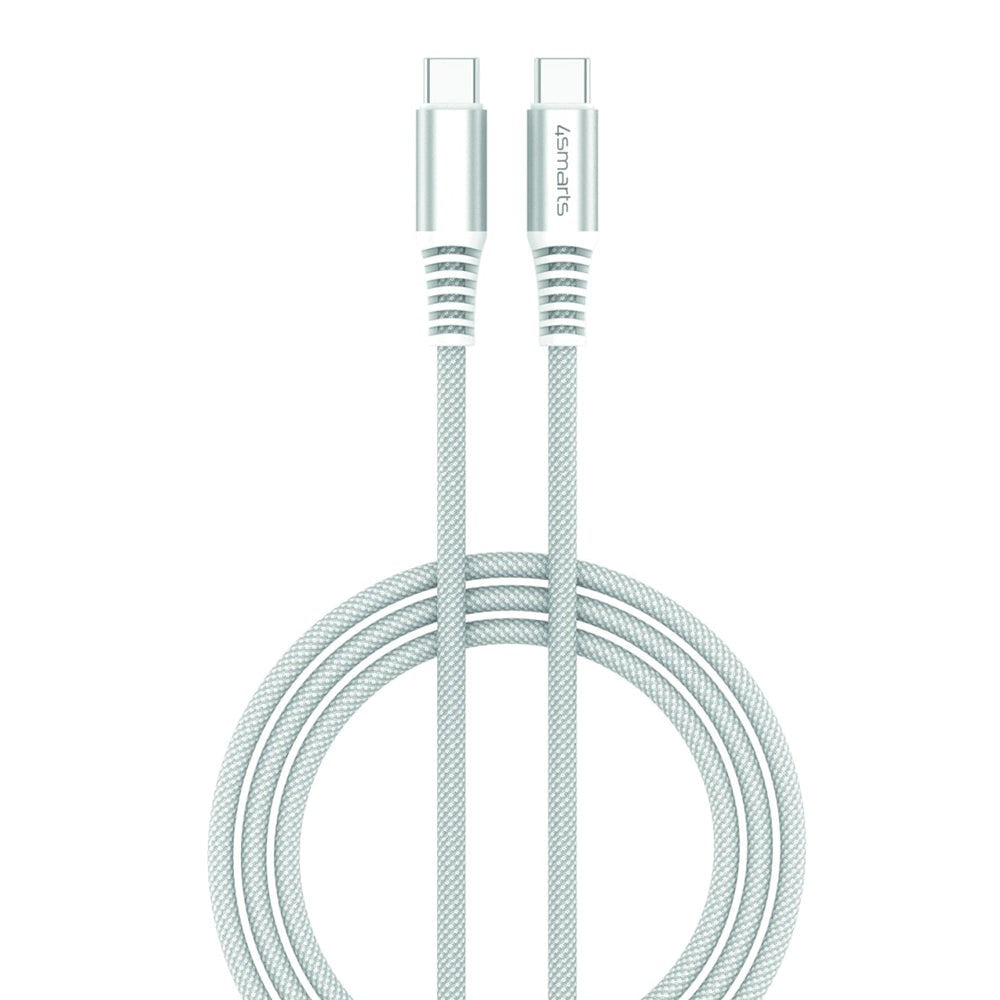 4smarts RapidCord 100W USB-C to USB-C Cable 300 cm. - White