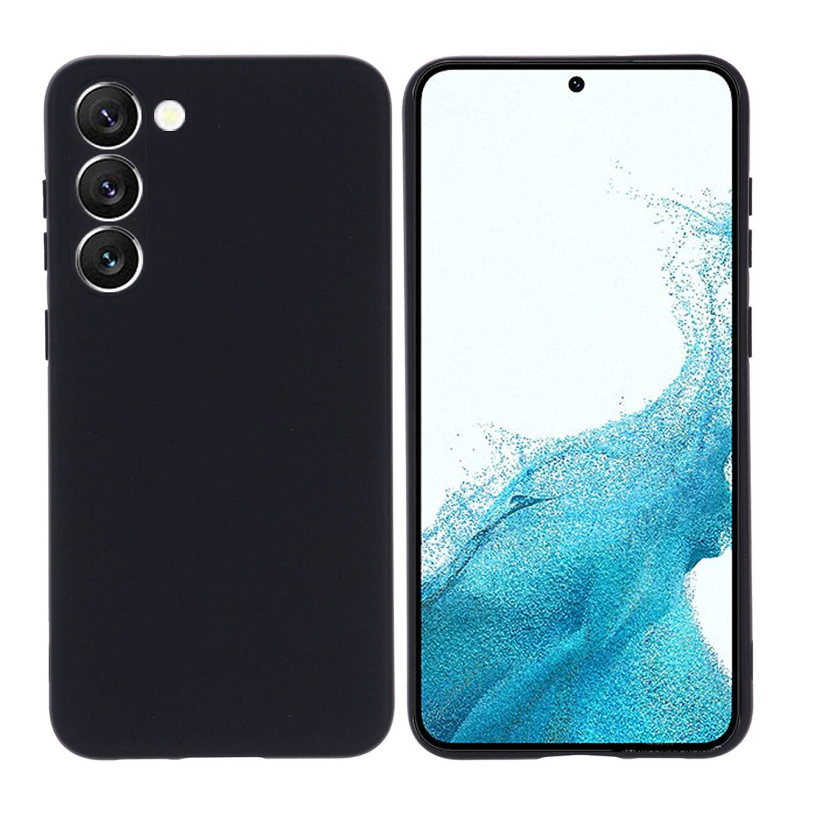 Samsung Galaxy A24 4Smarts Liquid Silicone Case CUPERTINO - Black