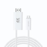 4smarts 100W USB-C to HDMI Cable - 2m - White