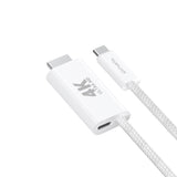 4smarts 100W USB-C to HDMI Cable - 2m - White