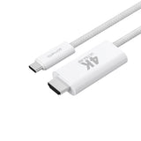 4smarts 100W USB-C to HDMI Cable - 2m - White