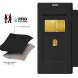 iPhone 17 Pro Max 4smarts Urban Pro Flip Case - MagSafe Compatible - Transparent / Black