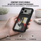 iPhone 17 Pro 4smarts E-Ink Case - MagSafe Compatible - Black