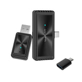 4Smarts Wireless Adapter with Screen Mirroring for Apple CarPlay & Android Auto - Black