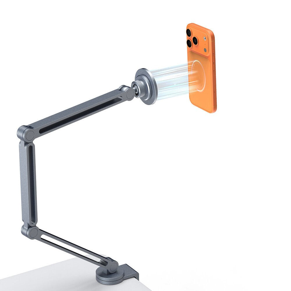 4Smarts ErgoPro Magnetic Holder w. Desk Clamp - Grey
