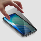iPhone 18 Pro 4Smarts Second Glass Screen Protector with Installation Frame - Privacy Function - Transparent