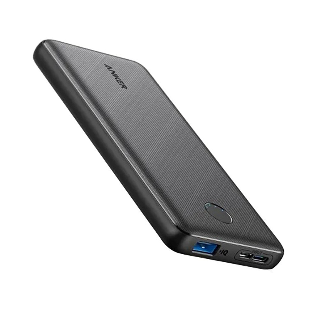 Anker PowerCore 10,000 mAh 12W Powerbank 1x USB-C & 1x Micro-USB - Black