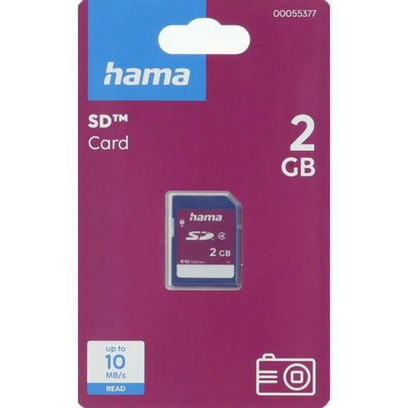 HAMA SD Memory Card 10MB/s - 2GB