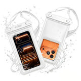 Tech-Protect Floating Waterproof Case - Max.: 185 x 110mm - White