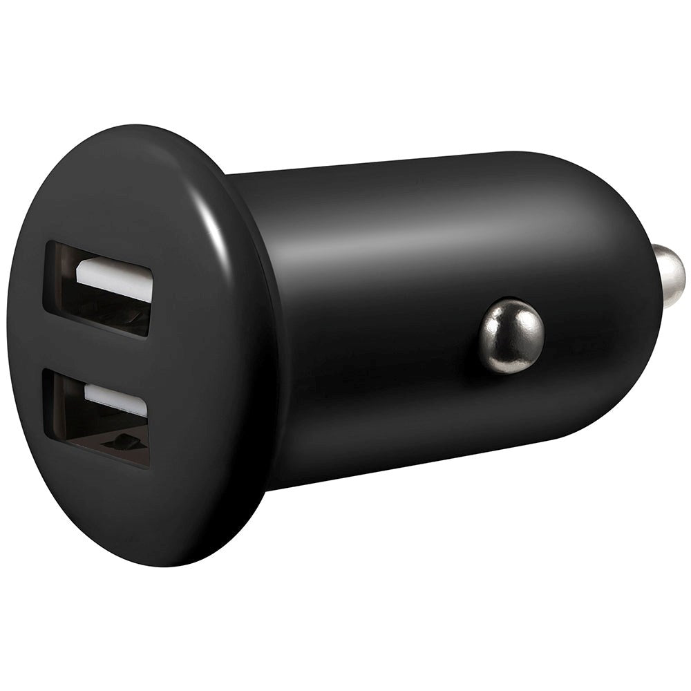 Sandberg 8.4W Car charger with 2 x USB-A - Black