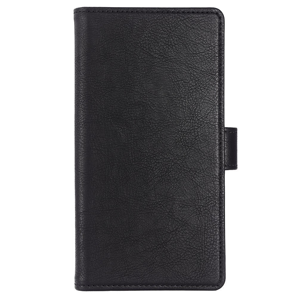 Essentials Google Pixel 7 Leather Flip Case 2 in 1 with Card Holder - Black