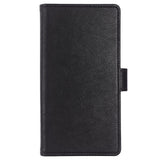 Essentials Google Pixel 7 Pro Leather Flip Case 2 in 1 with Card Holder - Black