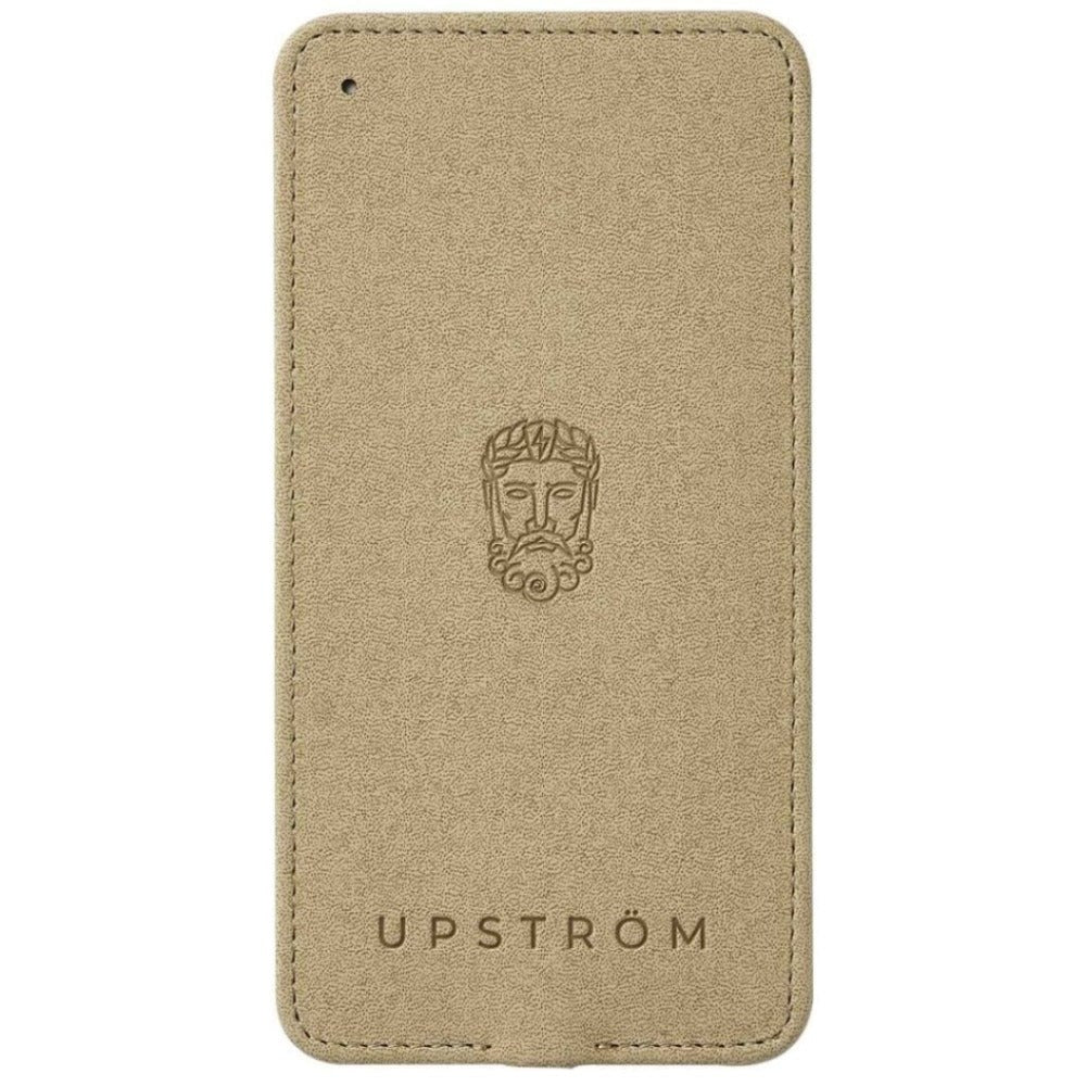 UPSTRÖM LÄDER Qi Fast Wireless Charger 10W - Sand