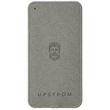 UPSTRÖM LEATHER Qi Fast Wireless Charger 10W - Grey