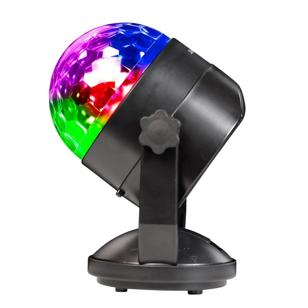 Denver LDB-319MK2 Disco Ball with LED Light & Sound - Black