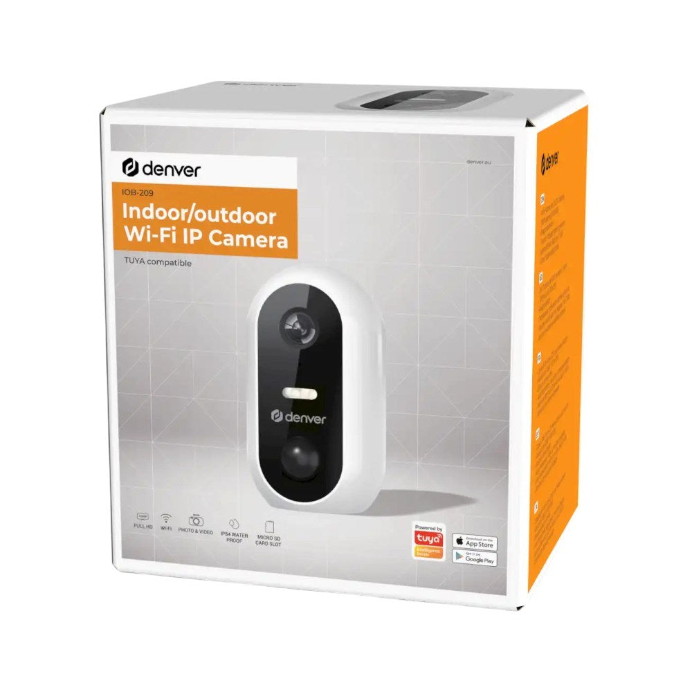 Denver Tuya Smart Home Outdoor Camera - White