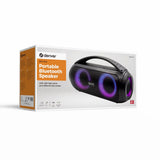 Denver BTG-618 Bluetooth Speaker with Colorful LED Light - Black