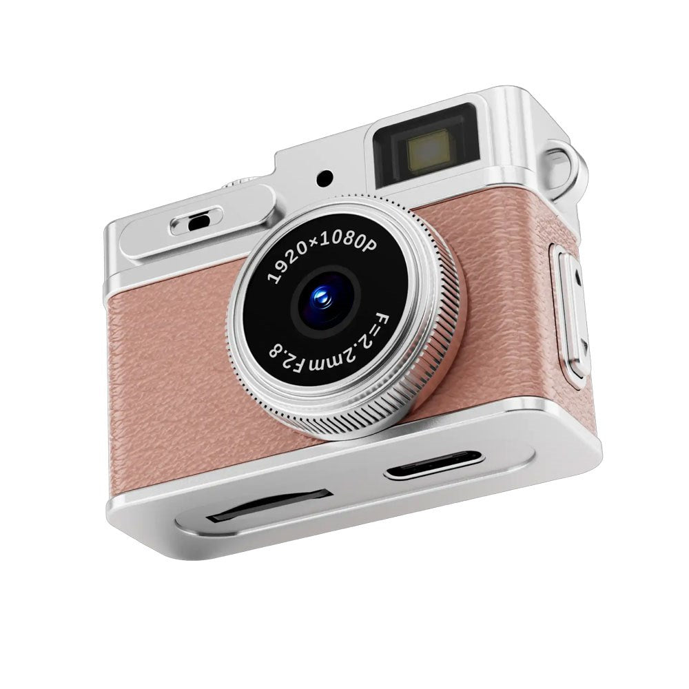 Denver DMC-1203RO Mini Digital Camera with Keychain - Pink