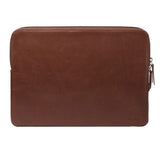 Trunk Genuine Leather Sleeve for MacBook 13" (32 x 23 x 2 cm) - Brown