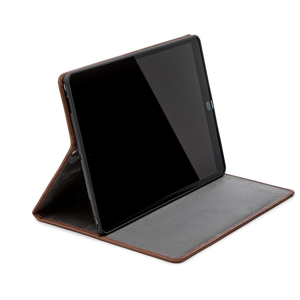 Trunk iPad 10.2 (2021 / 2020 / 2019) / Air 10.5 (2019) Genuine Leather Case - Brown