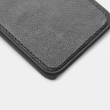 Trunk iPhone 13 Mini Genuine Leather Flip Case with Removable Back Case - Black