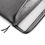 Trunk Genuine Leather Sleeve for MacBook 14" (33 x 23,5 x 2 cm) - Black