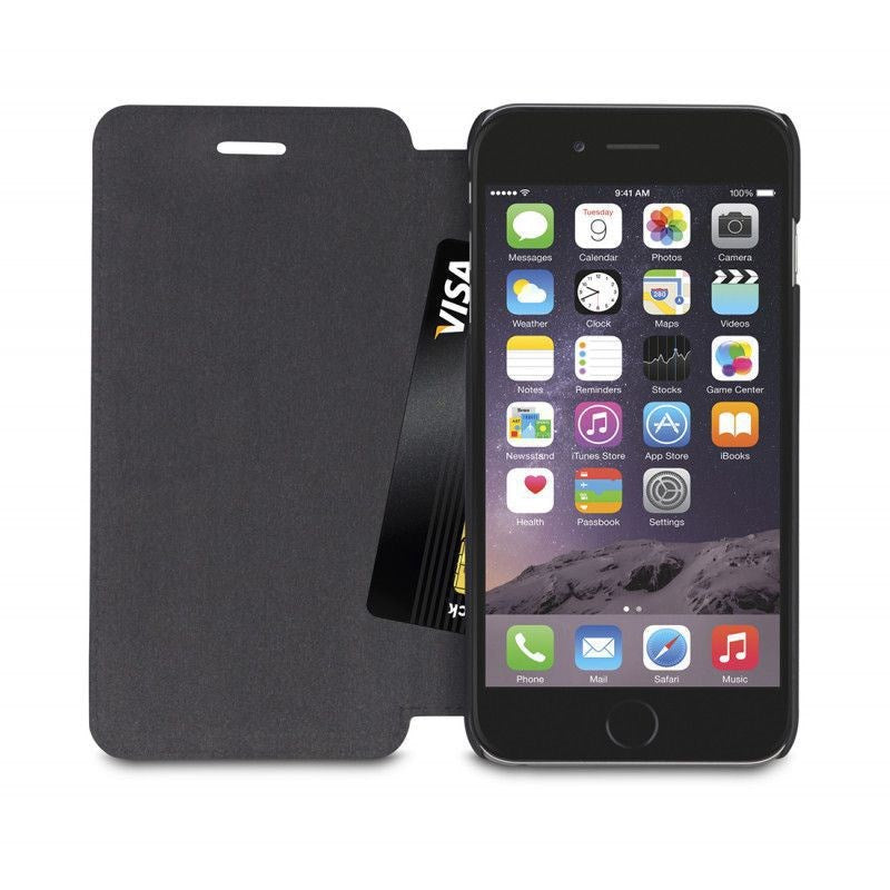 iPhone 6 Plus / 6s Plus dbramante1928 Frederiksberg 2 Genuine Leather Case w. Card pocket Black