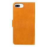 iPhone 8 Plus / 7 Plus / 6 Plus dbramante1928 Lynge 2-in-1 Genuine Leather Flip Case - Tan