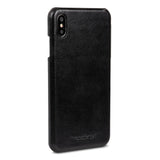 iPhone Xs Max dbramante1928 Case - Tune - Genuine Leather Black