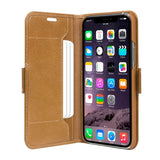 iPhone 11 Pro Max dbramante1928 Copenhagen Slim Leather Wallet Case - Brown