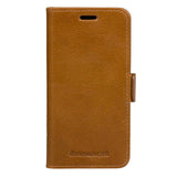 iPhone SE (2022 / 2020) / 8 / 7 / 6 / 6S dbramante1928 Lynge Genuine Leather Magnet Wallet Case Brown