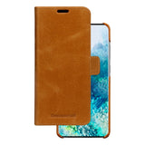 Samsung Galaxy S20+ (Plus) dbramante1928 Lynge 2-in-1 Genuine Leather Flip Case - Tan