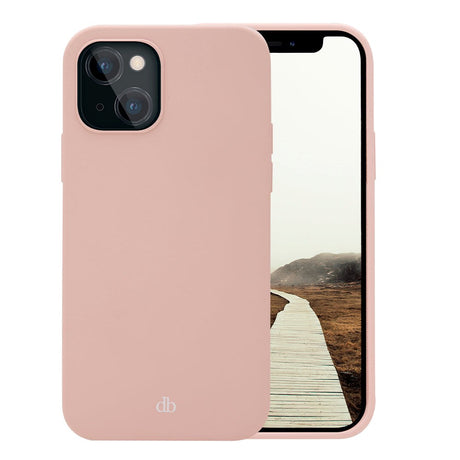 dbramante1928 iPhone 13 Monaco Case - 100% Recycled Plastic - MagSafe Compatible - Pink Sand