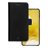 Samsung Galaxy S22+ (Plus) dbramante1928 Lynge 2-in-1 Genuine Leather Flip Case - Black