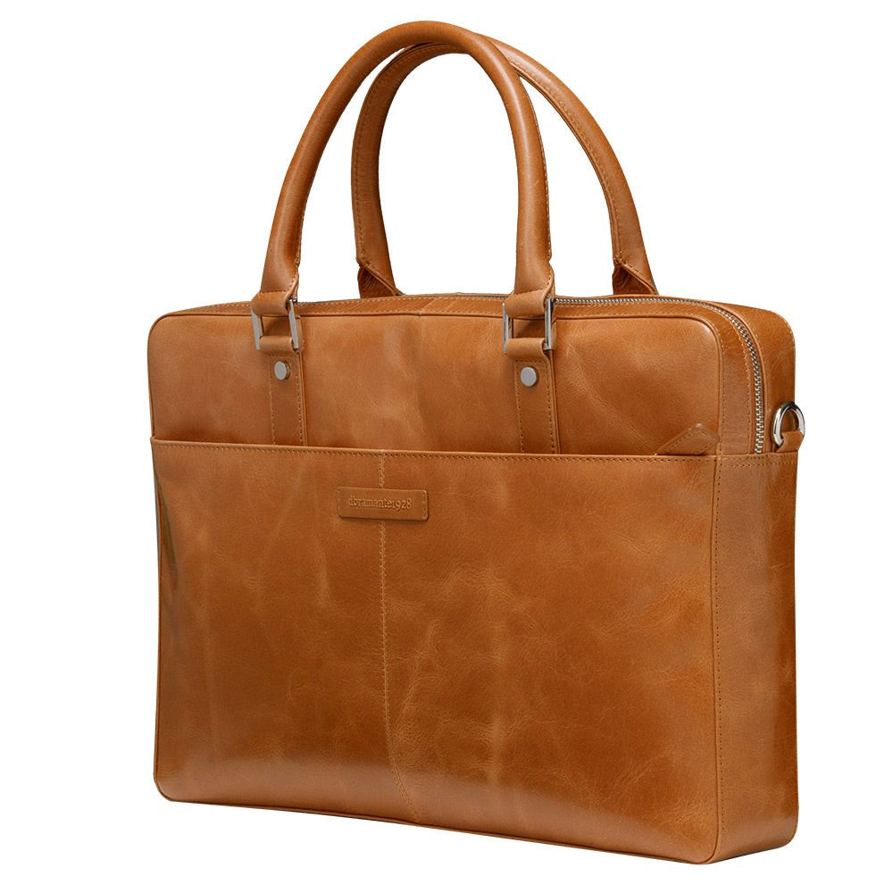 dbramante1928 Rosenborg Business Genuine Leather MacBook / Laptop Bag (270 x 380mm) - Tan