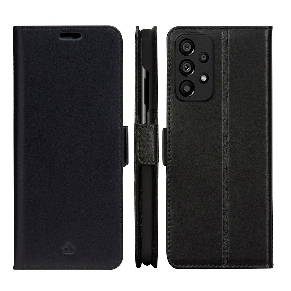 Samsung Galaxy A53 dbramante1928 Copenhagen Slim Genuine Leather Wallet Case - Black