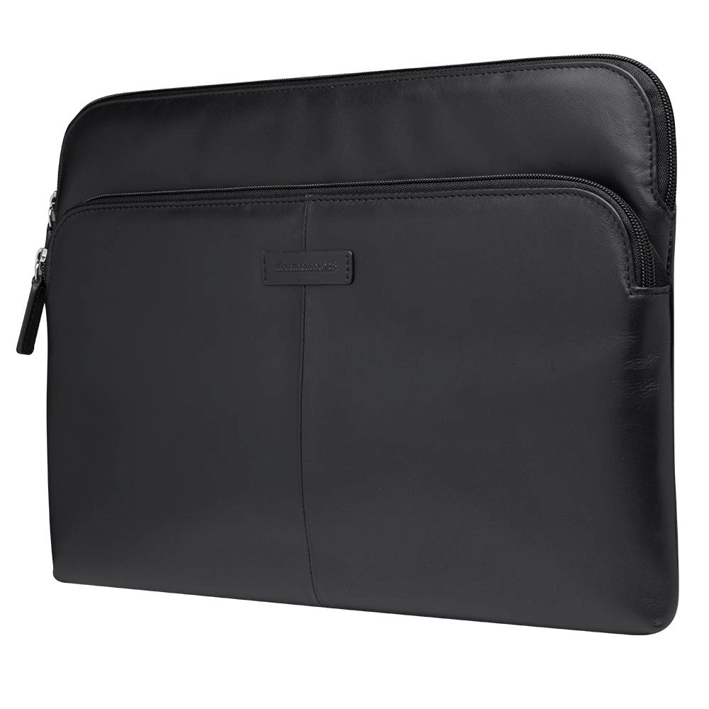 dbramante1928 Skagen Pro+ Genuine Leather Sleeve For Laptop / MacBook (312 x 220mm) - CO2 Neutral - Black