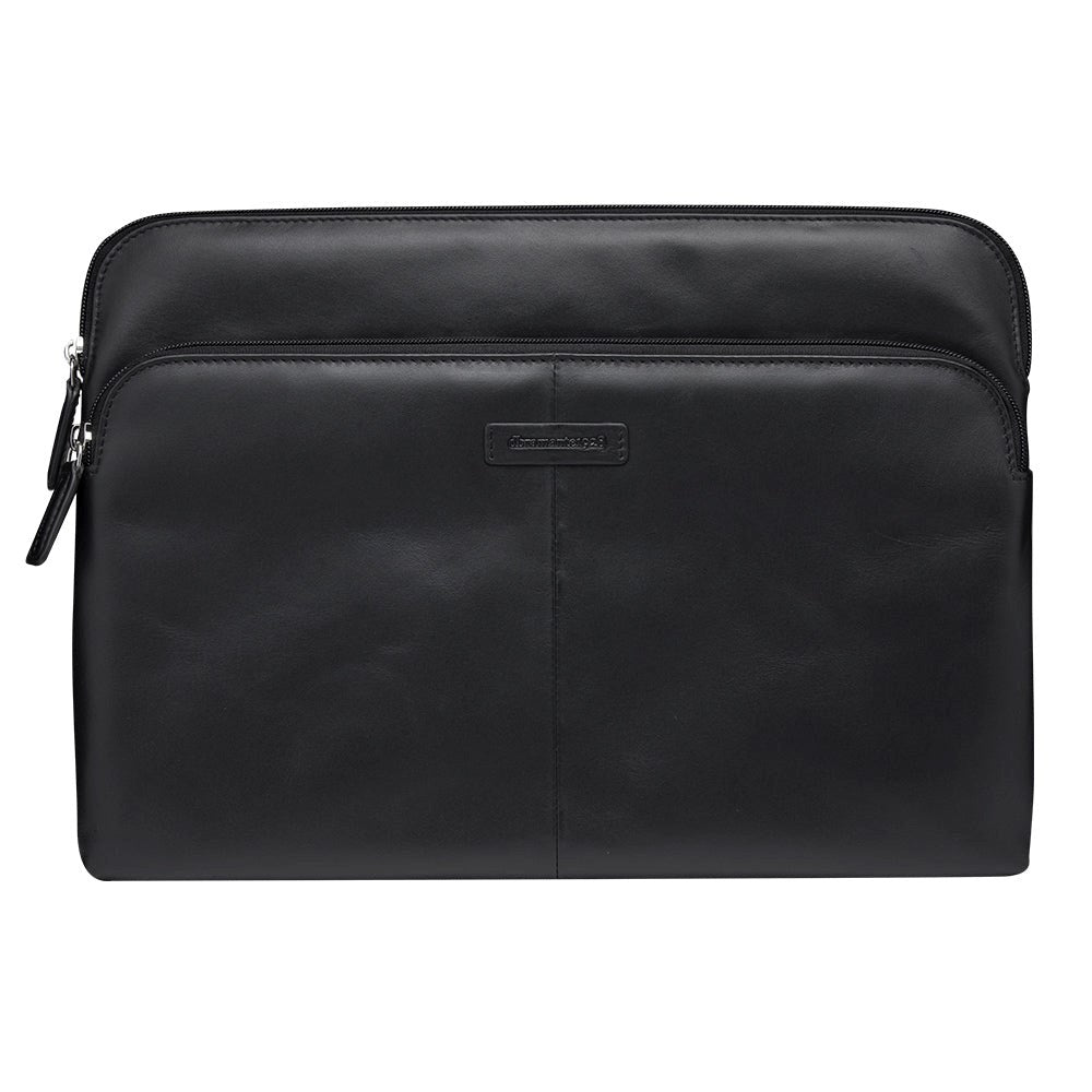 dbramante1928 Skagen Pro+ Genuine Leather Sleeve For Laptop / MacBook (312 x 220mm) - CO2 Neutral - Black