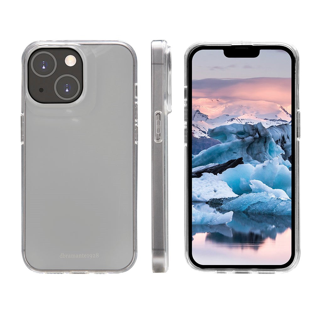 dbramante1928 iPhone 14 Greenland Case - 100% Recycled Plastic - Transparent