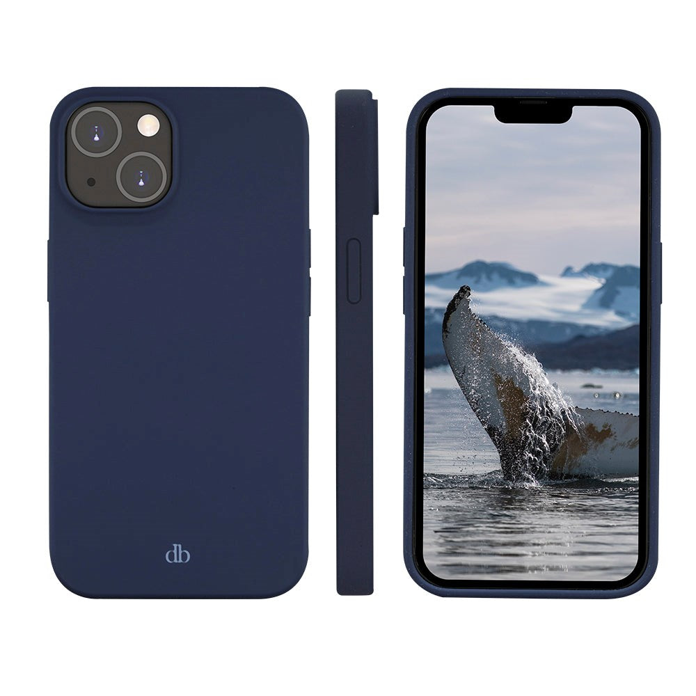 dbramante1928 iPhone 14 Greenland Case - 100% Recycled Plastic - Pacific Blue