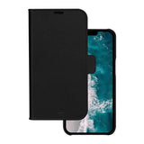 iPhone 14 / 13 dbramante1928 Stockholm PU Leather Magnet Flip Case 2-in-1 - Black